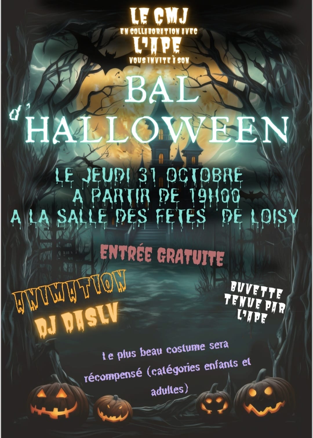 Affiche Halloween - 2024