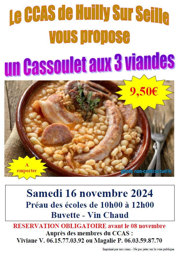 Affiche Cassoulet - 2024