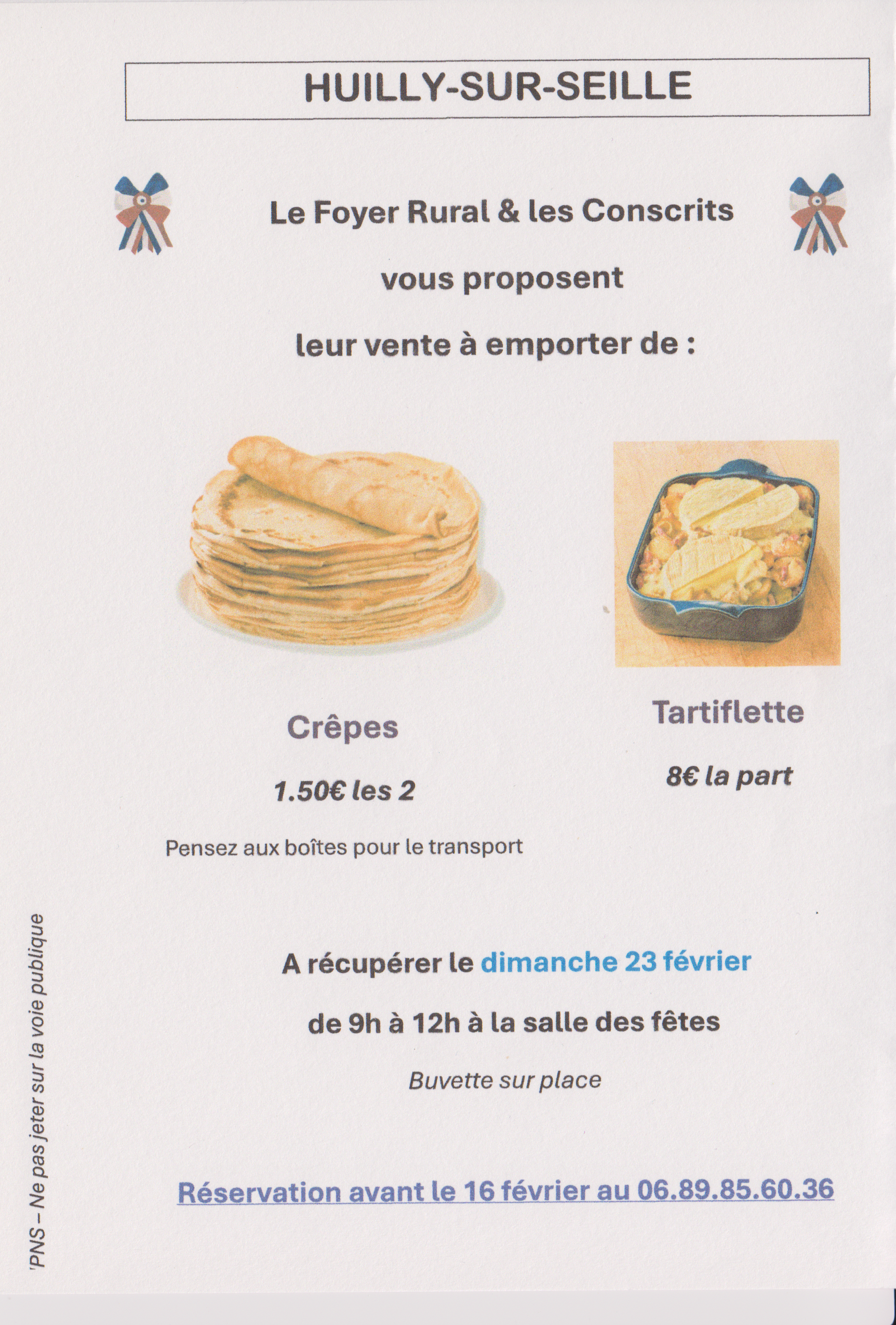 Tract Crêpes Tartiflette - 2025